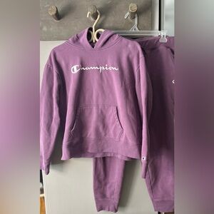 Champion 2pc hoodie / joggers